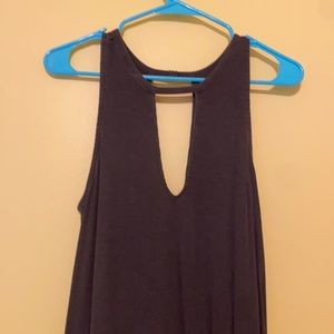Long flowy tank top/halter top